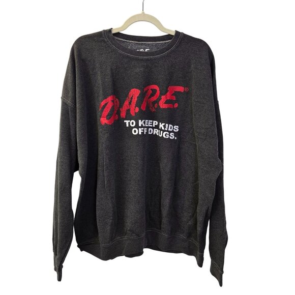 NWOT D.A.R.E to Keep Kids Off Drugs Sweatshirt Size 1X - Picture 1 of 4
